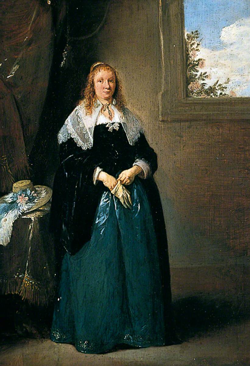 Portrait d'une dame - David Teniers le Jeune