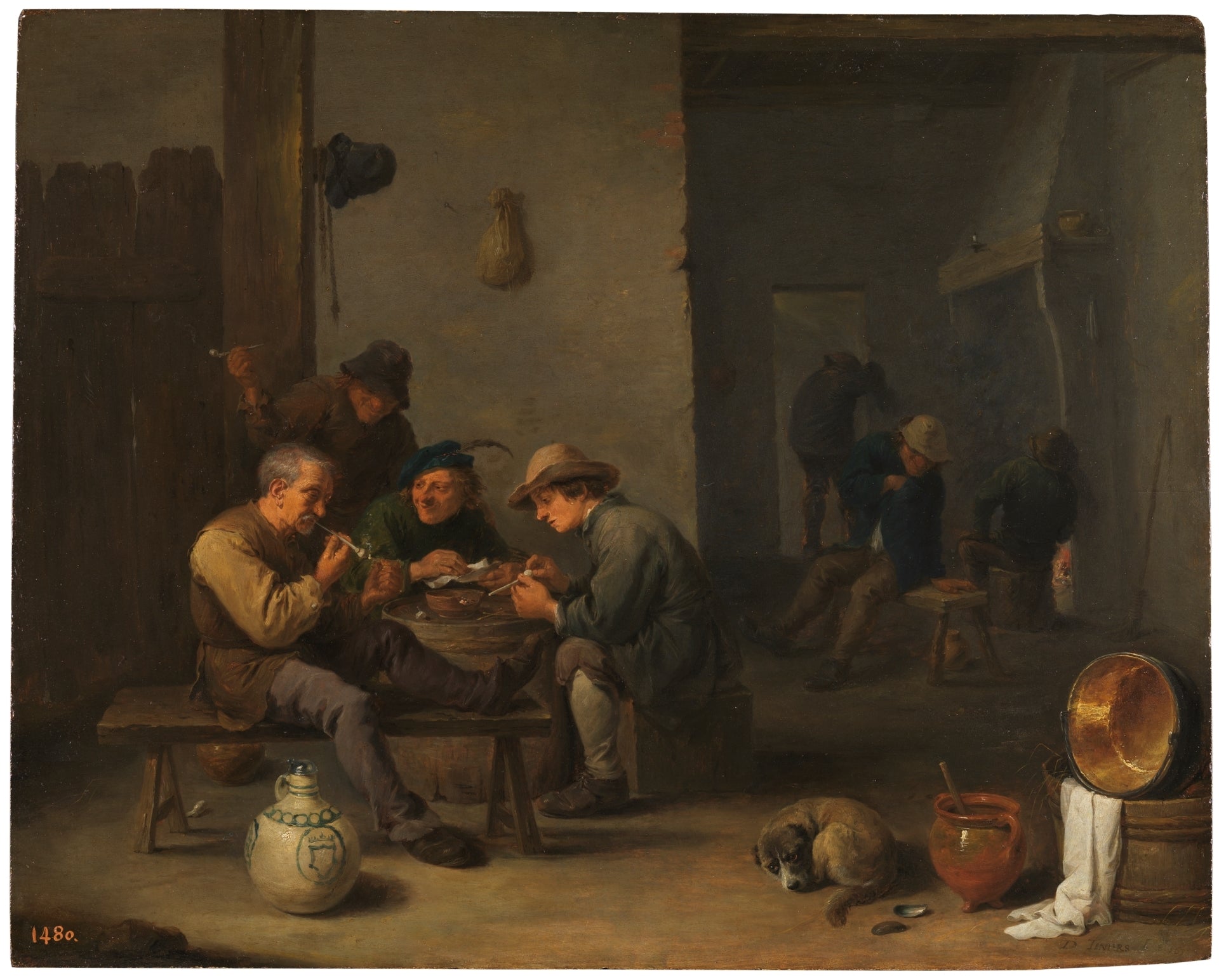 Fumeurs dans une taverne - David Teniers le Jeune