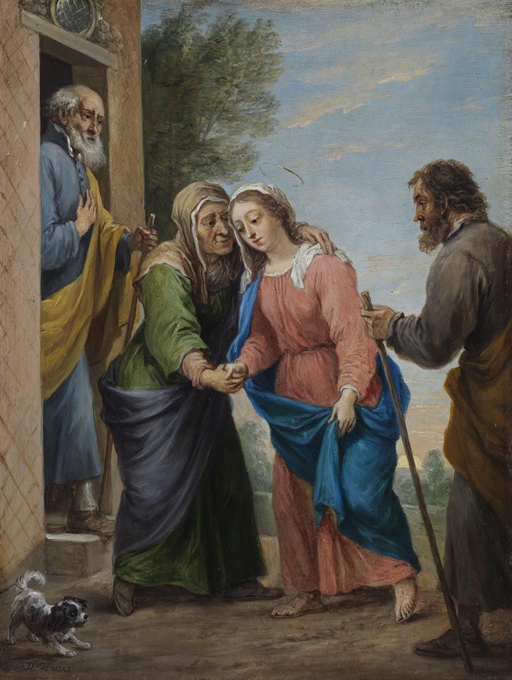 Les quinze secrets du rosaire : la Visitation - David Teniers le Jeune