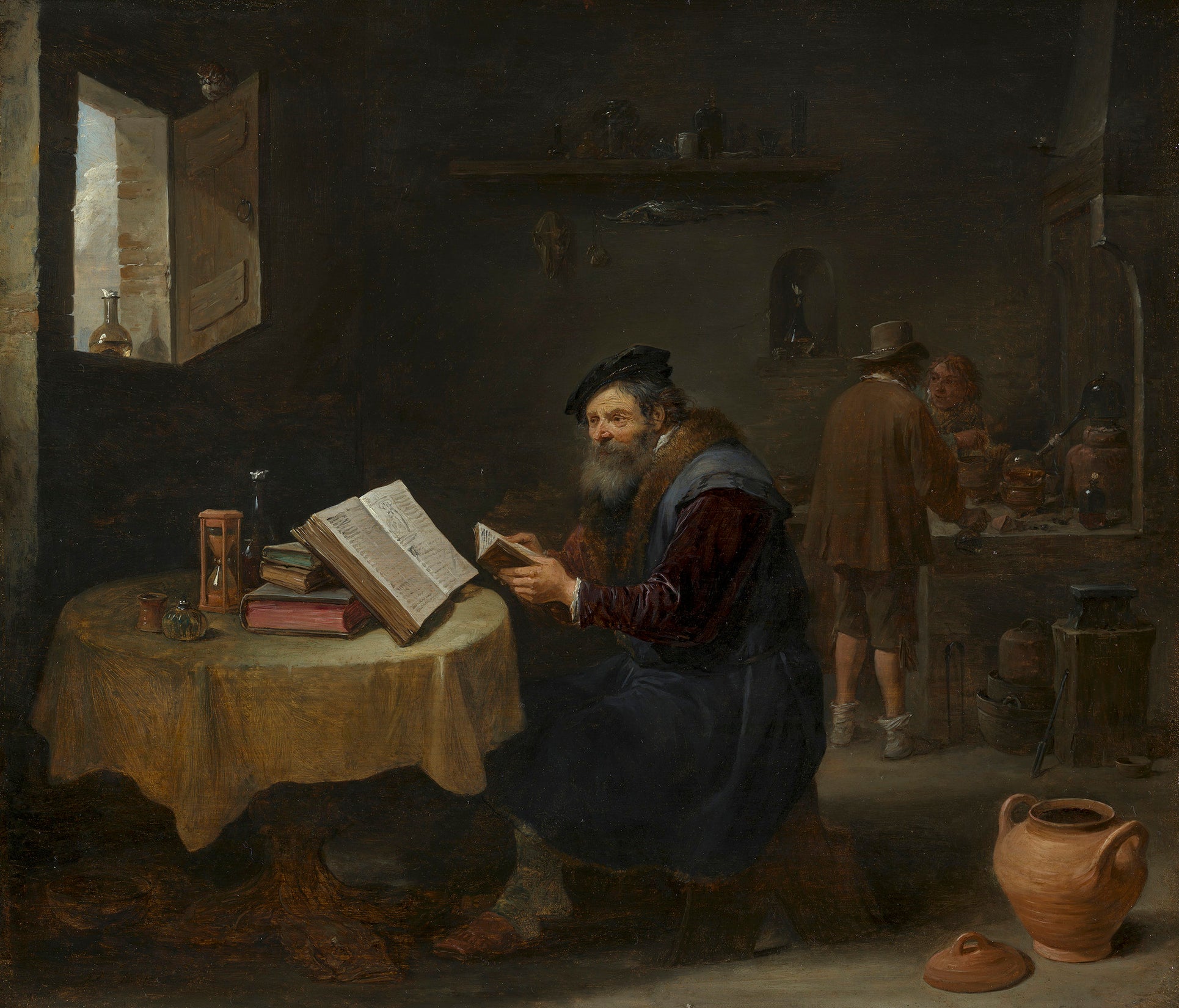 L'Alchimiste - David Teniers le Jeune