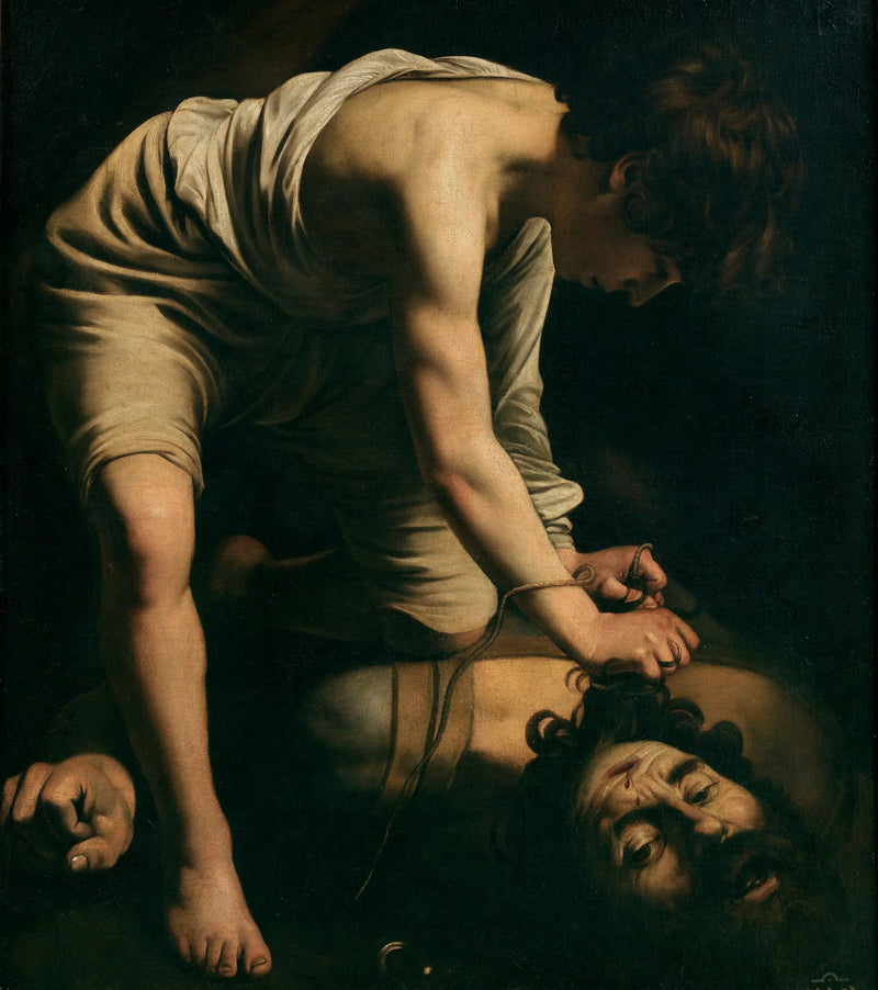 David et Goliath - Le Caravage