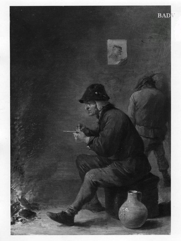 Intérieur avec 2 personnes - David Teniers le Jeune