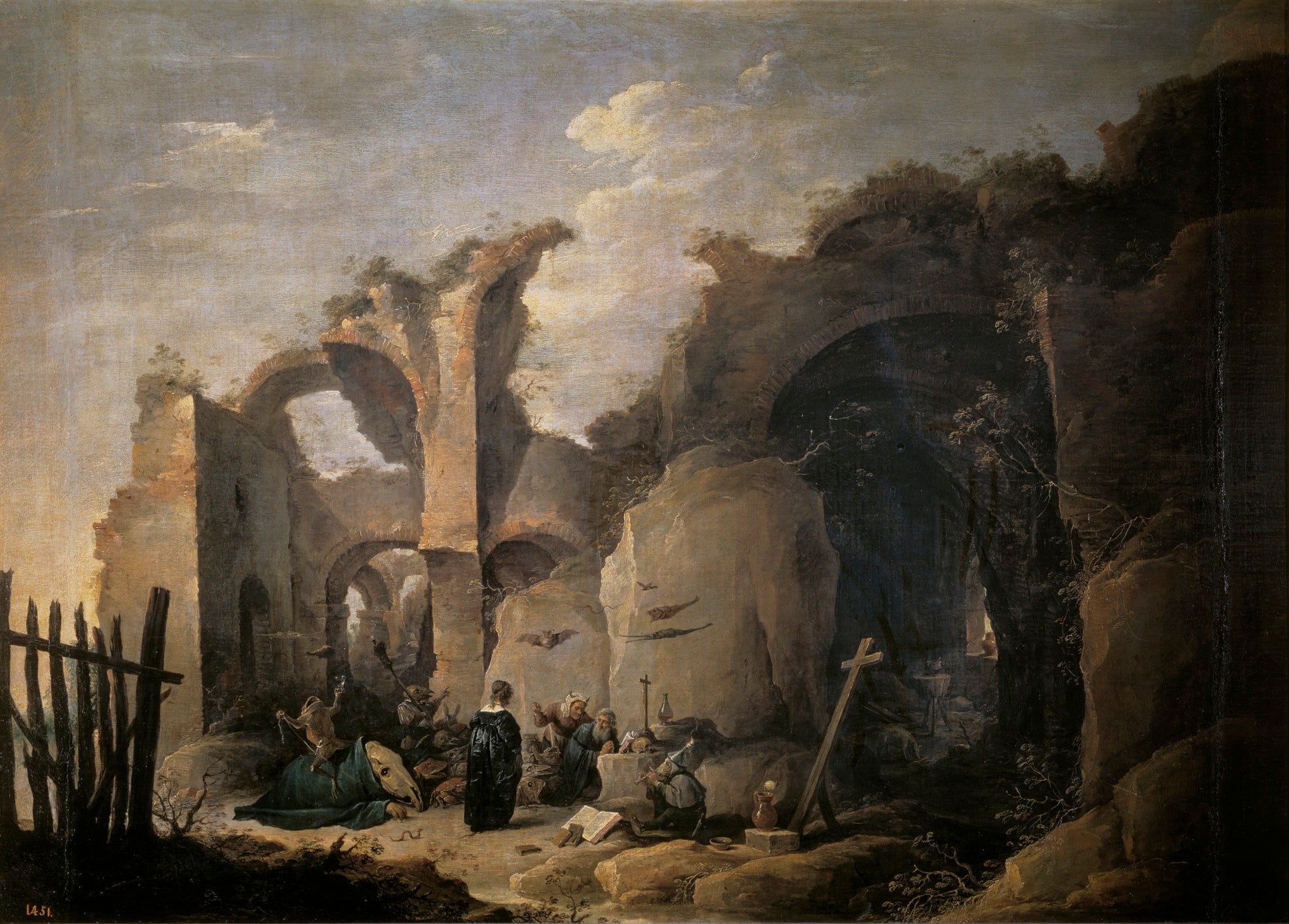 Les Tentations de Saint Antoine Abbé - David Teniers le Jeune