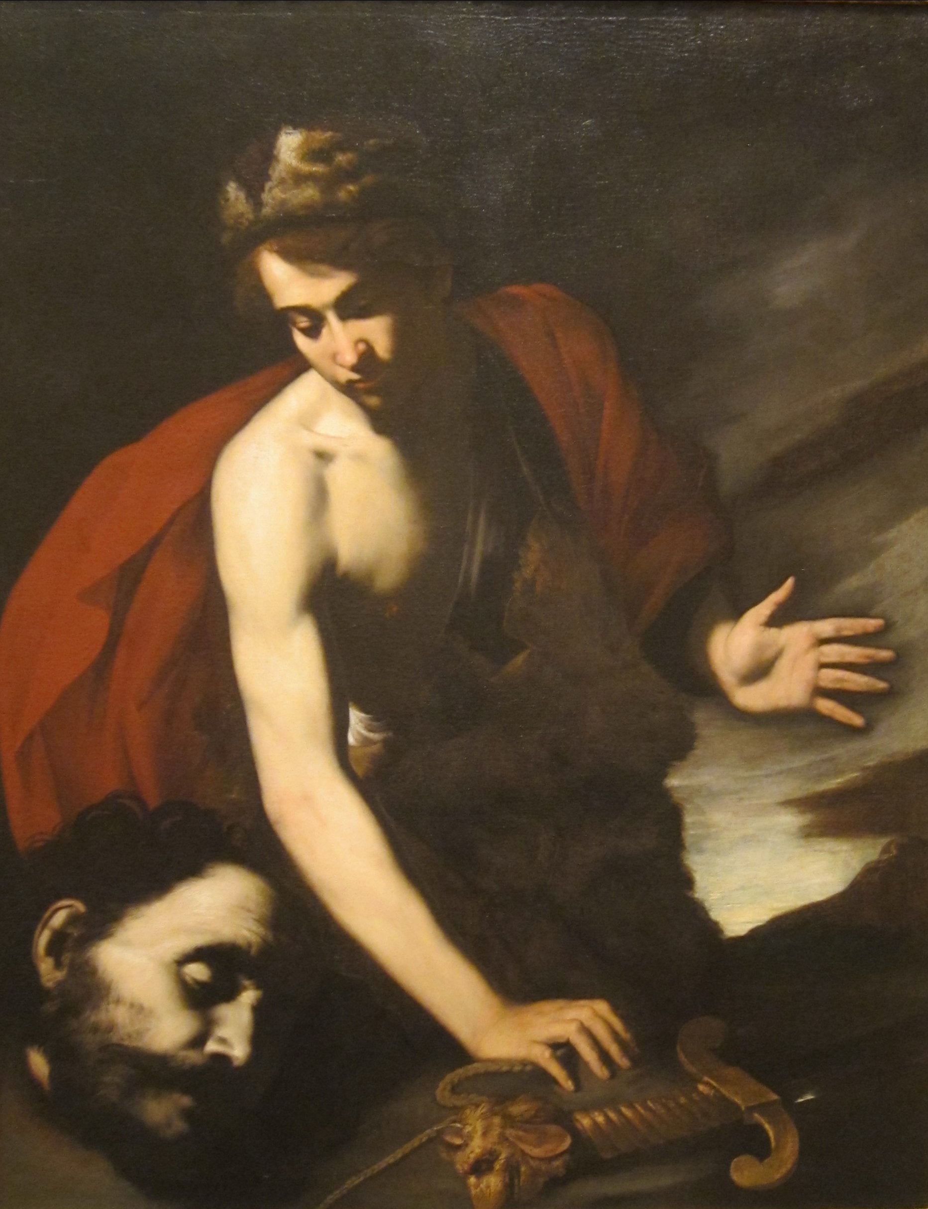 David avec la tête de Goliath - Jusepe de Ribera