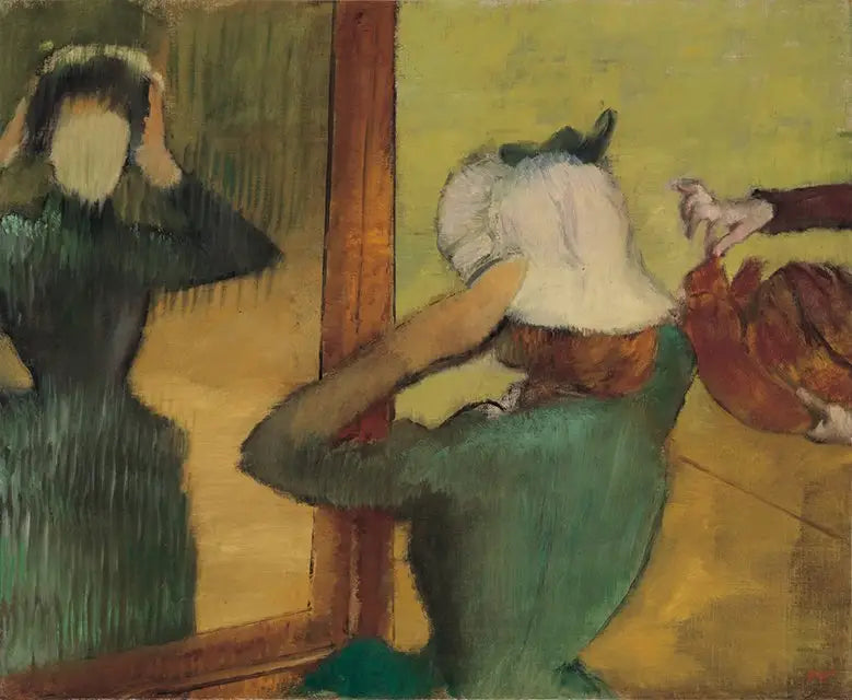 Chez la modiste - Edgar Degas