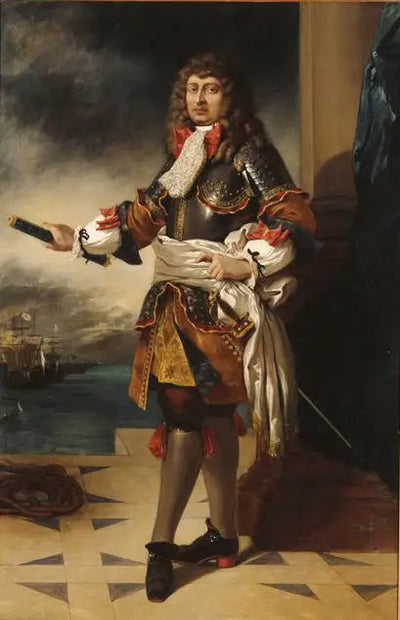 Reproduction du tableau « Anne Hilarion de Costentin, comte de Tourville (1642-1701) - Eugène Delacroix » par Alpha Reproduction en peinture à l’huile