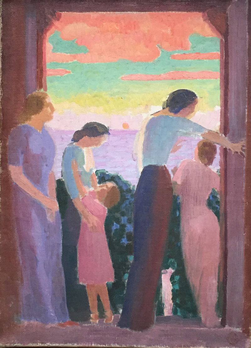 Femmes sur le balcon - Maurice Denis