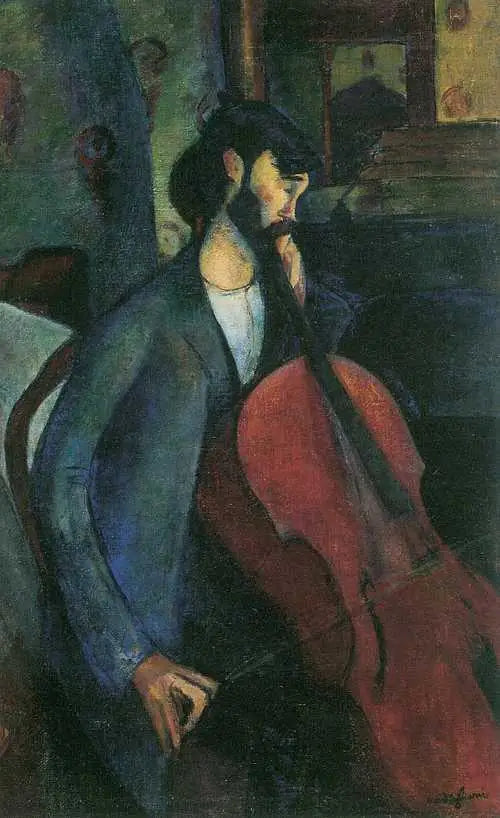 Le violoncelliste - Amedeo Modigliani