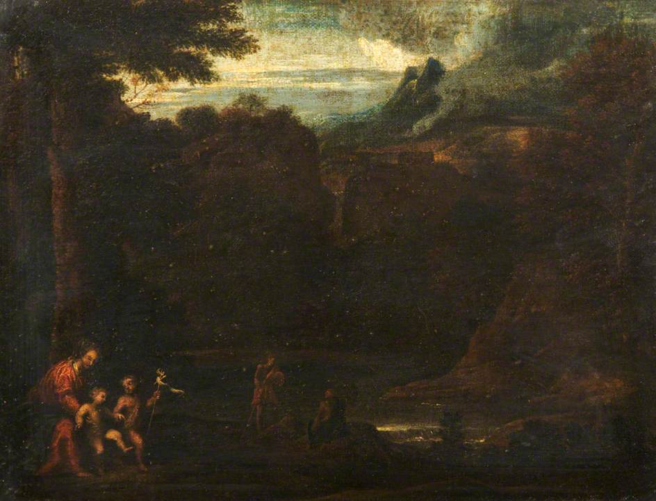 Vierge à l'Enfant avec saint Jean - Domenichino