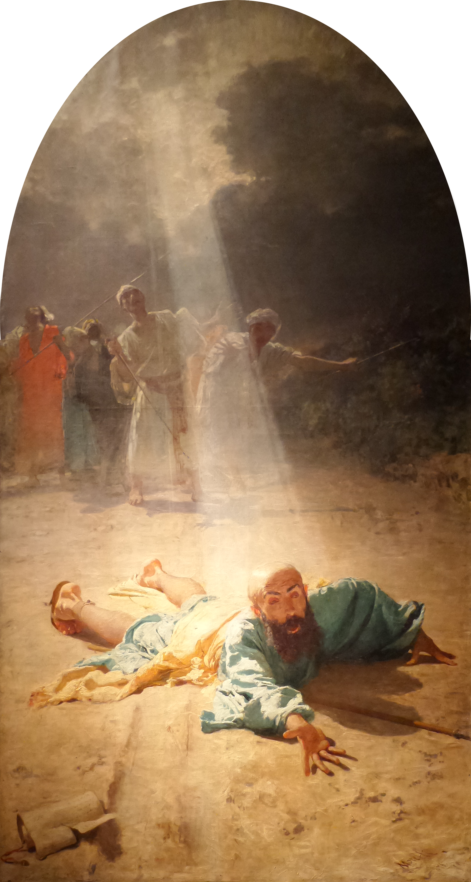 Conversion de saint Paul - Domenico Morelli