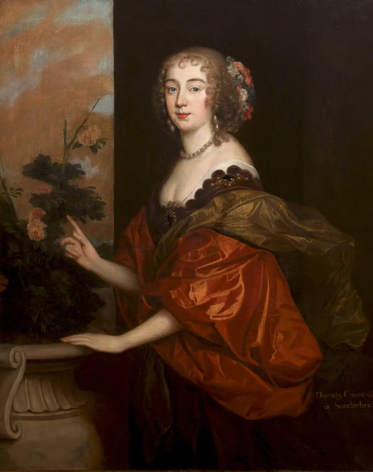 Portrait de Lady Dorothy Sidney - Antoine van Dyck - Alpha Reproduction