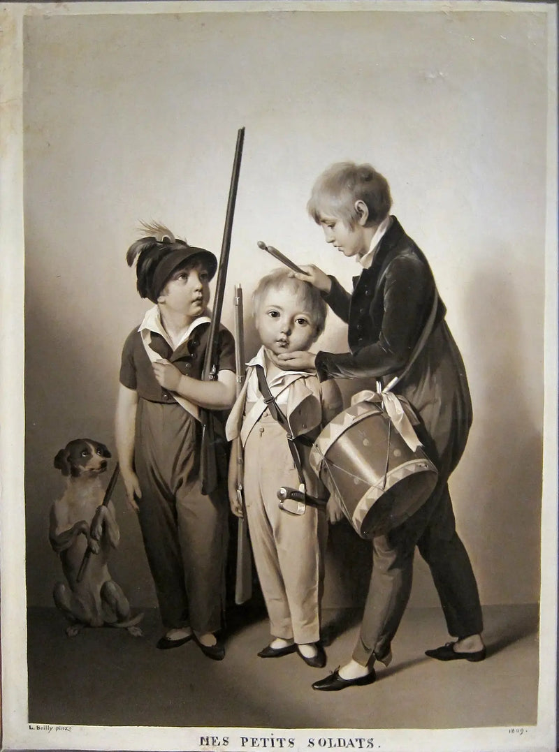 Mes petits soldats - Louis-Léopold Boilly