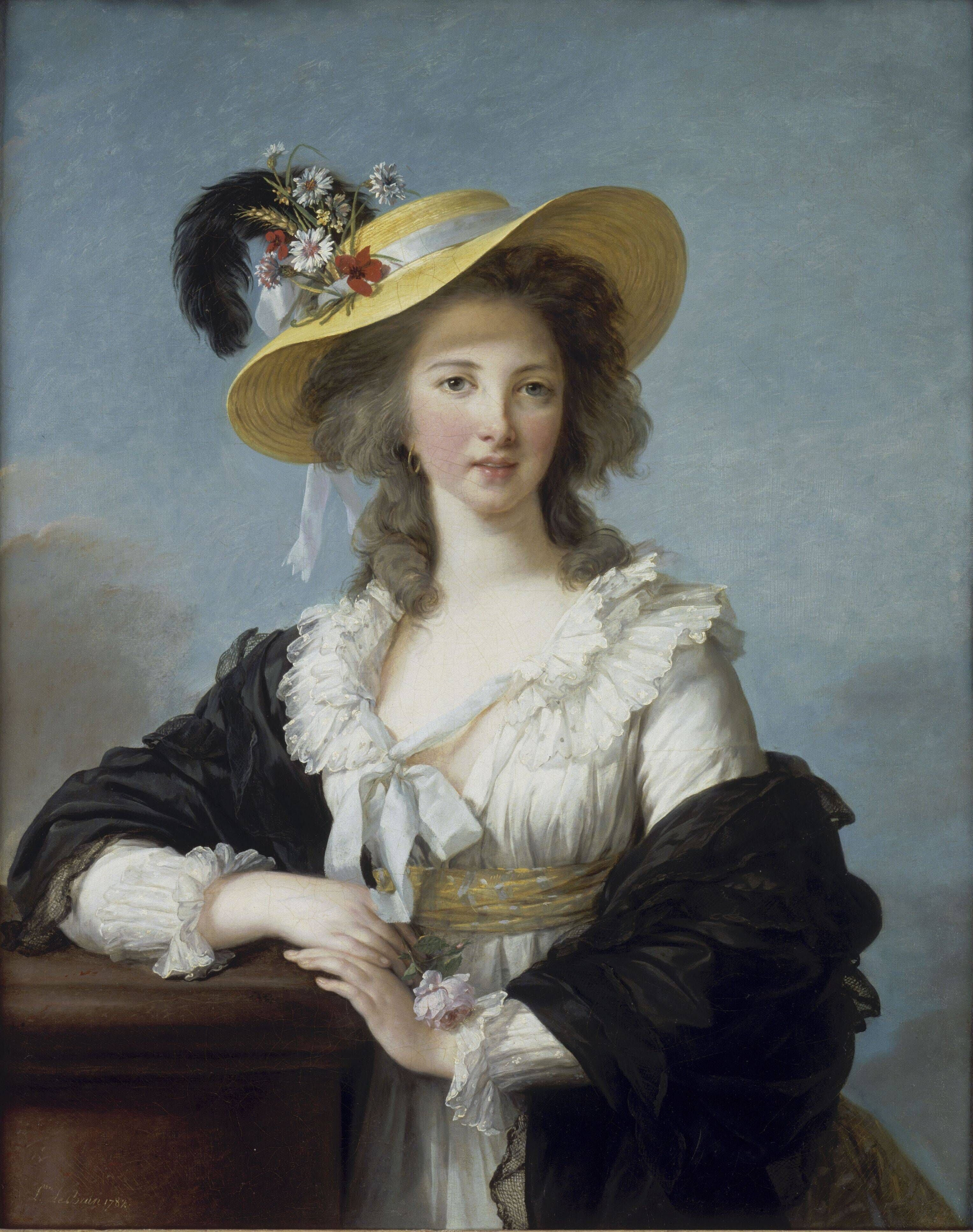 Yolande-Martine-Gabrielle de Polastron, duchesse de Polignac - Élisabeth Vigée Le Brun