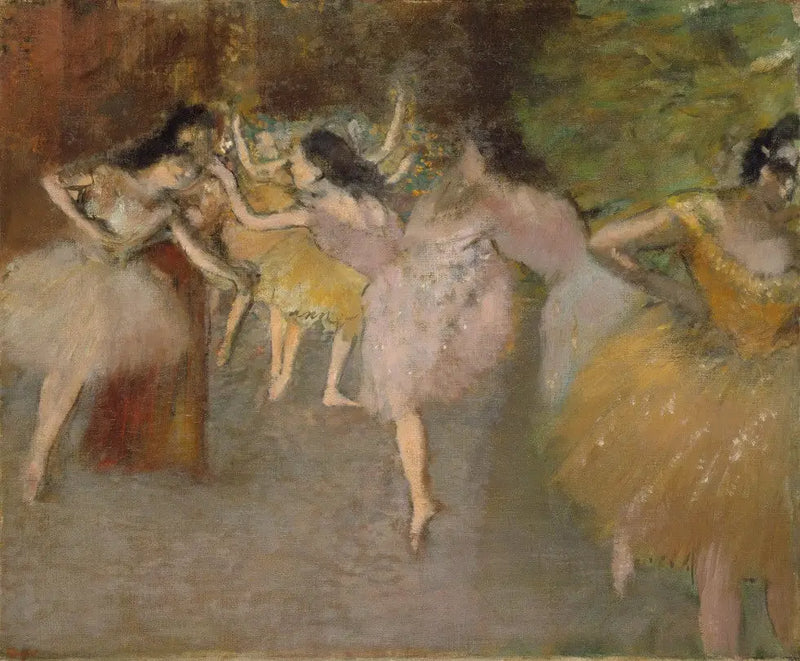 Répétition avant le ballet - Edgar Degas