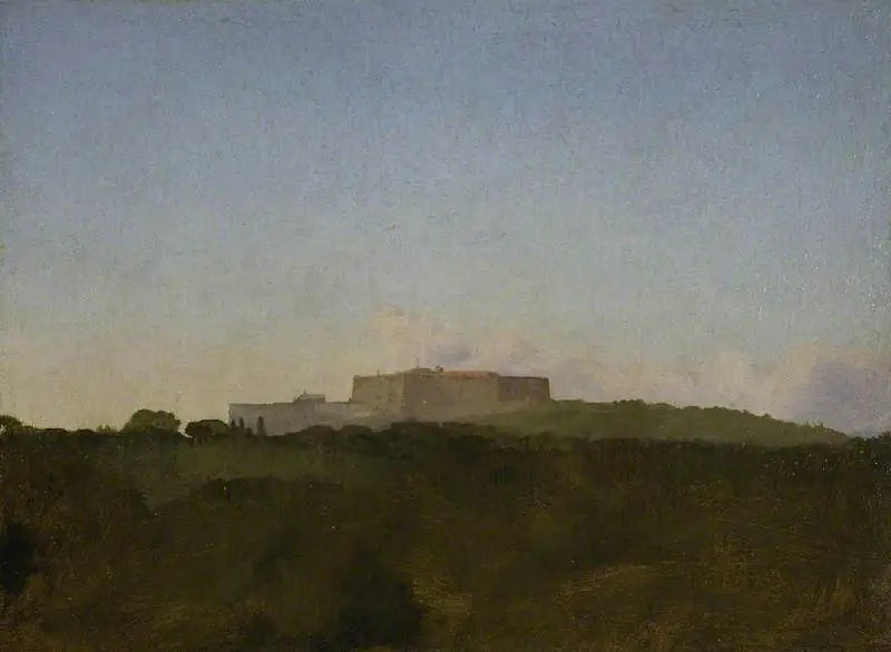 Château Sant'Elmo, depuis Capodimonte - Edgar Degas