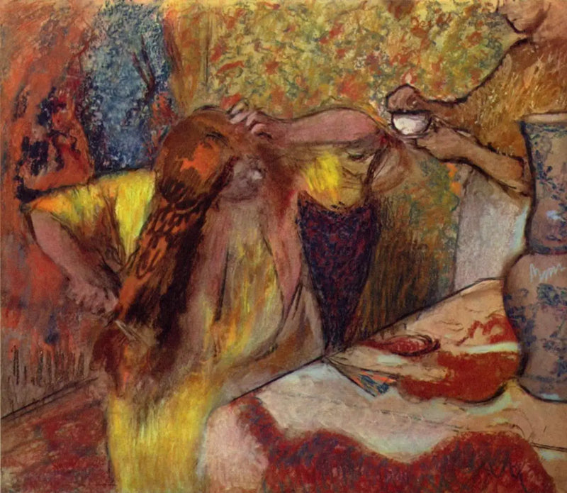 Femme à la toilette - Edgar Degas
