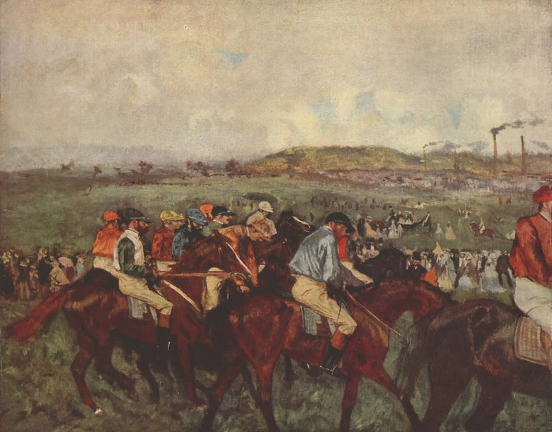 Course de messieurs. Avant le départ - Edgar Degas