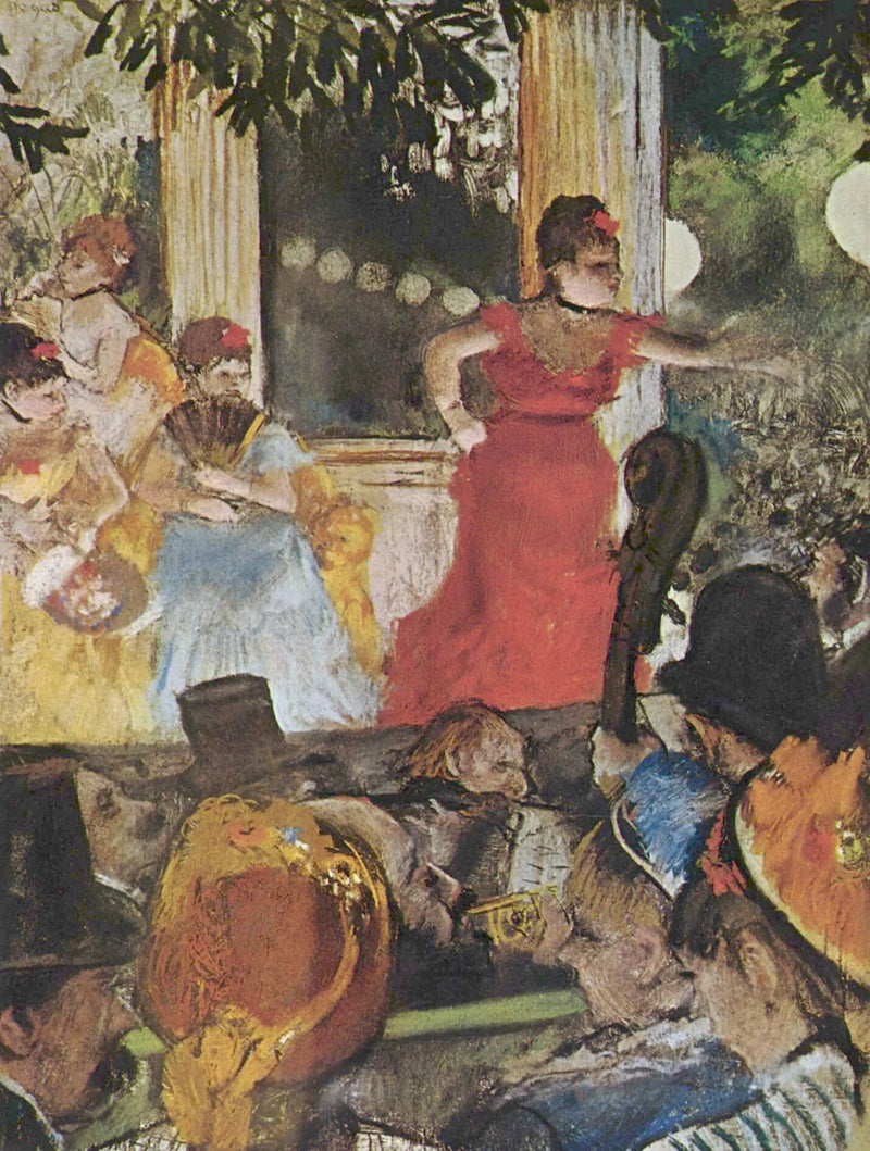 Le Café-concert aux ambassadeurs - Edgar Degas