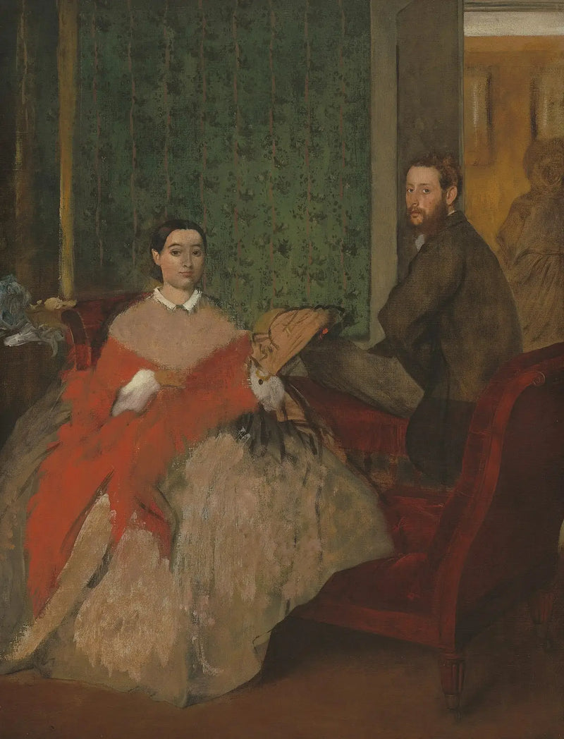Edmondo et Thérèse Morbilli - Edgar Degas