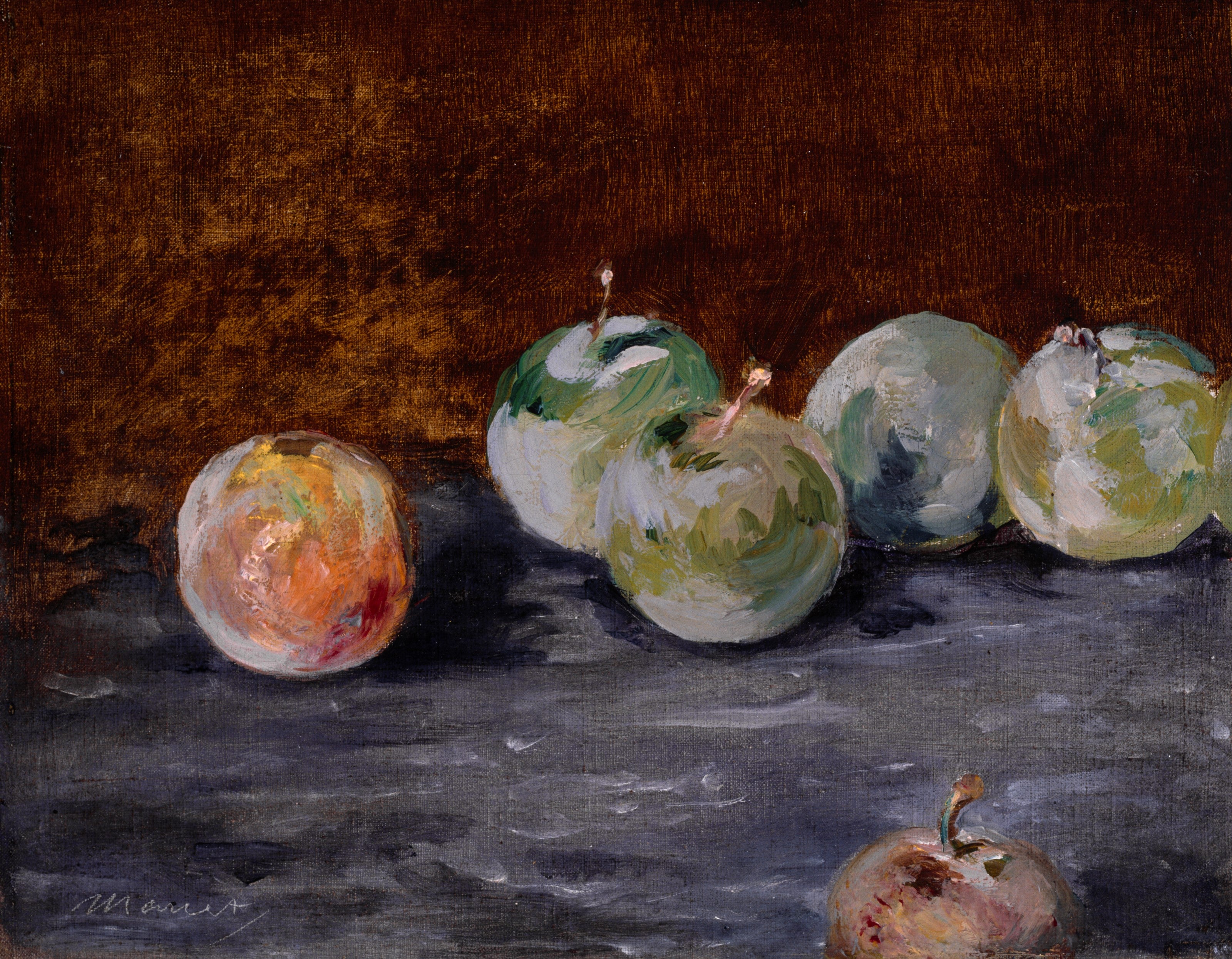 Reproduction du tableau « Prunes - Édouard Manet » par Alpha Reproduction en peinture à l’huile
