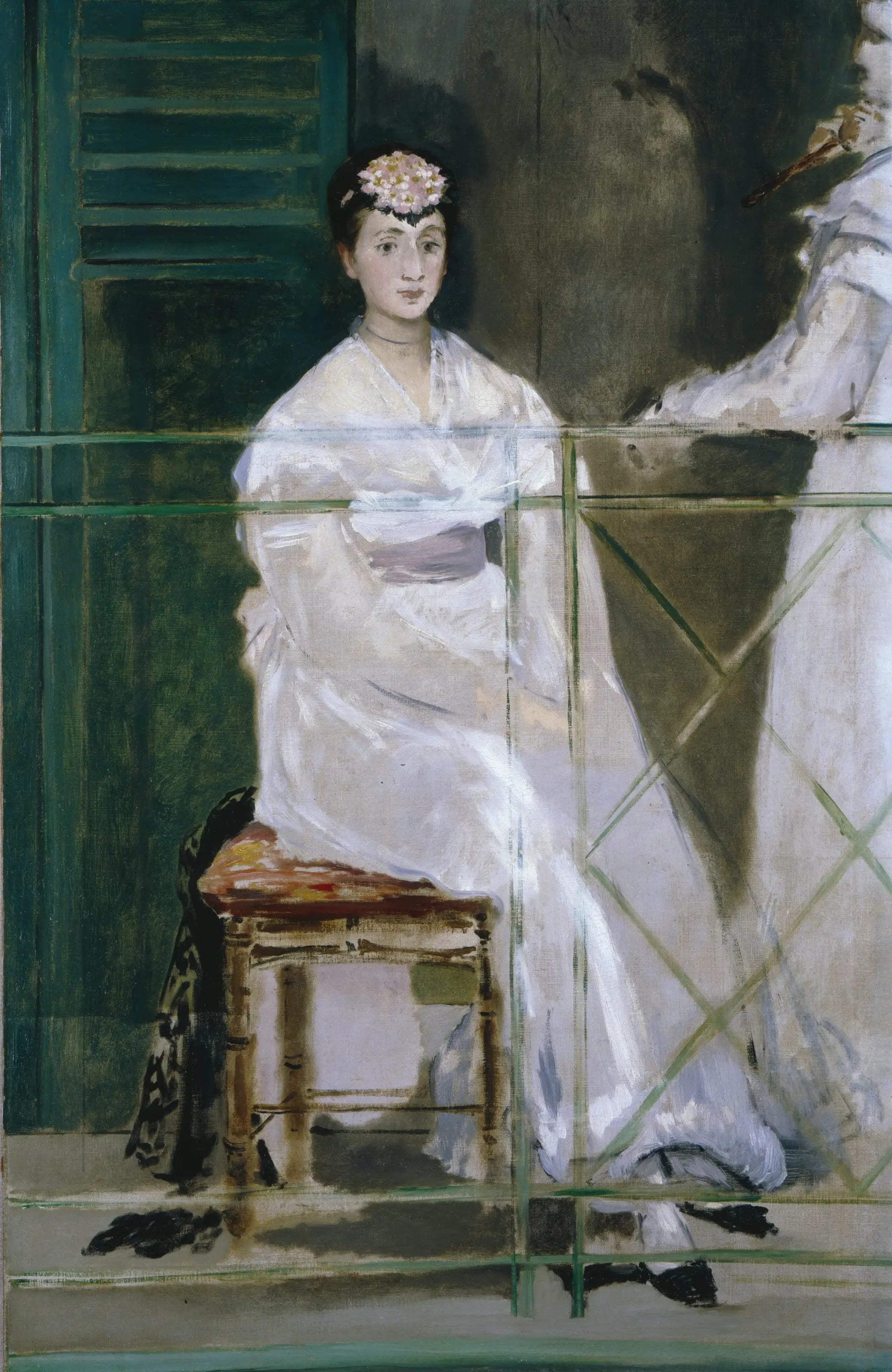 Reproduction du tableau « Portrait de Mademoiselle Claus - Édouard Manet » par Alpha Reproduction en peinture à l’huile