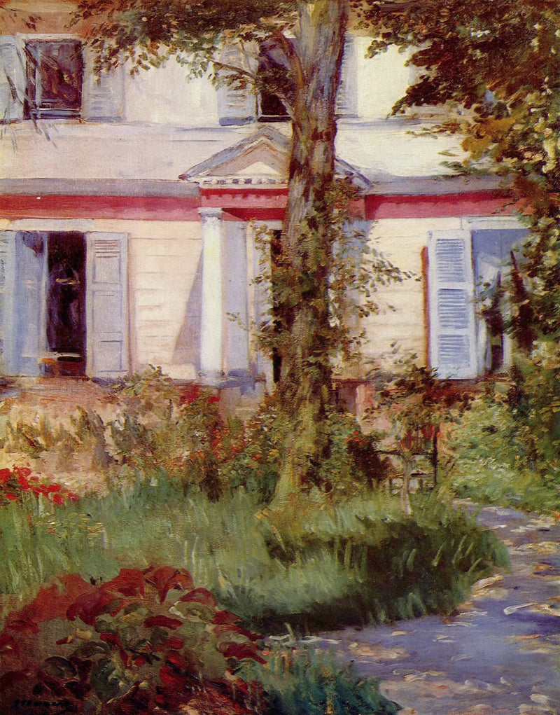 Maison à Rueil - Édouard Manet