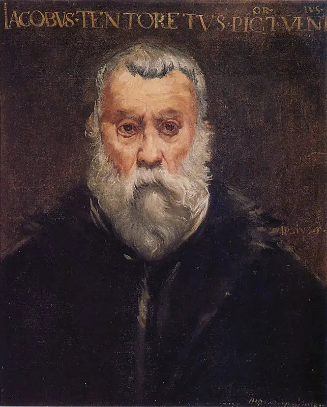 Copie du portrait du Tintoret par lui-même - Édouard Manet