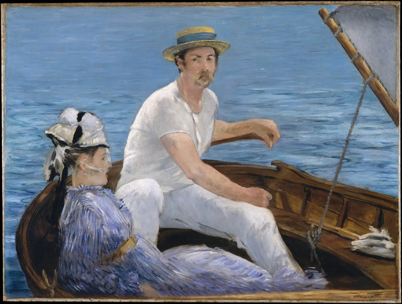 En bateau - Édouard Manet