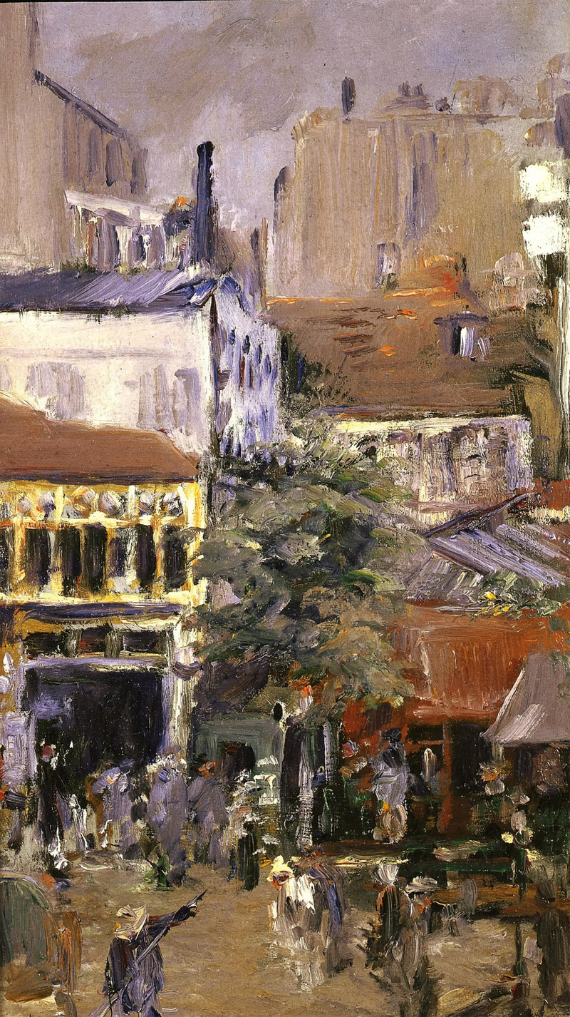Vue Prise de la Place Clichy - Édouard Manet