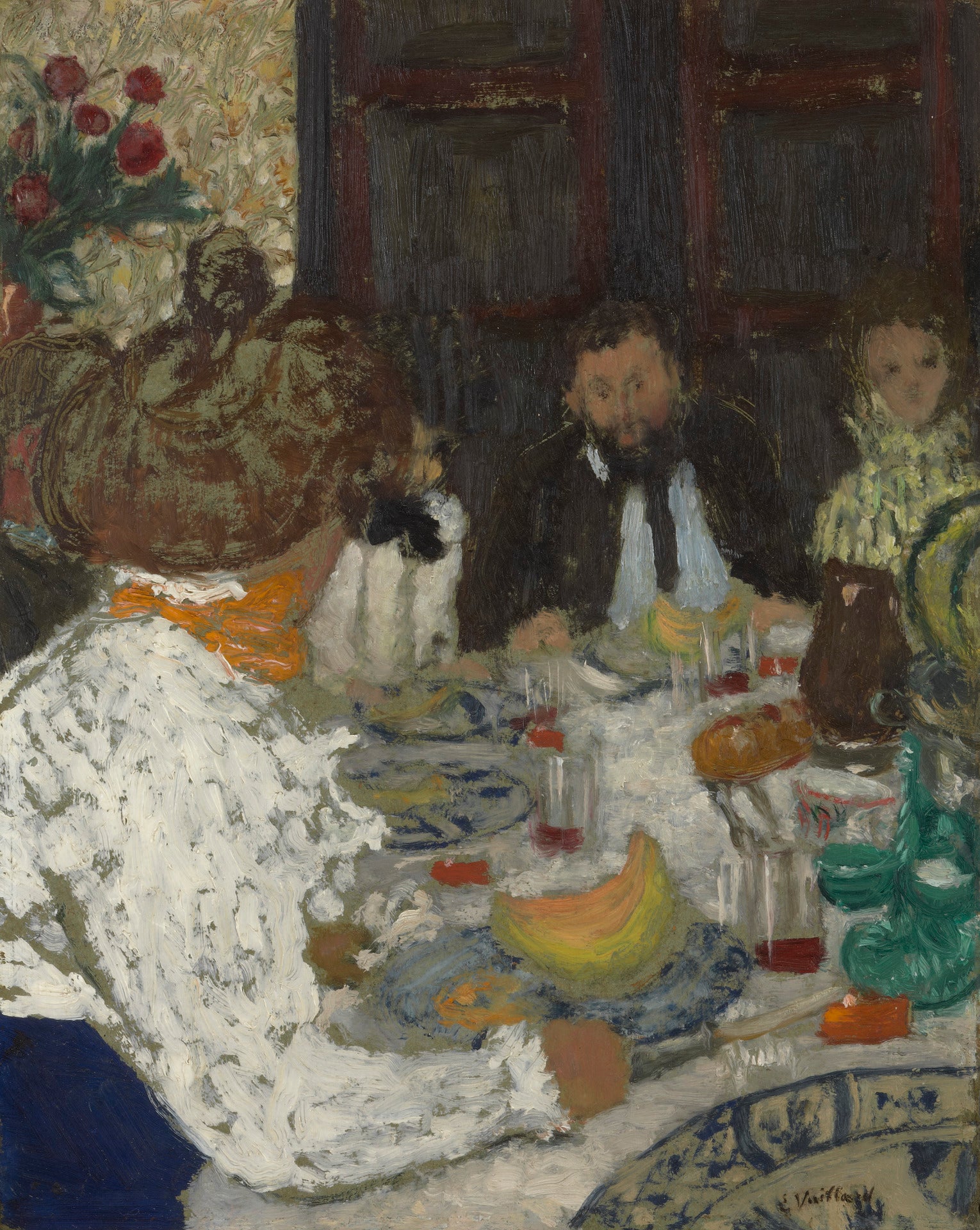 Le déjeuner - Édouard Vuillard