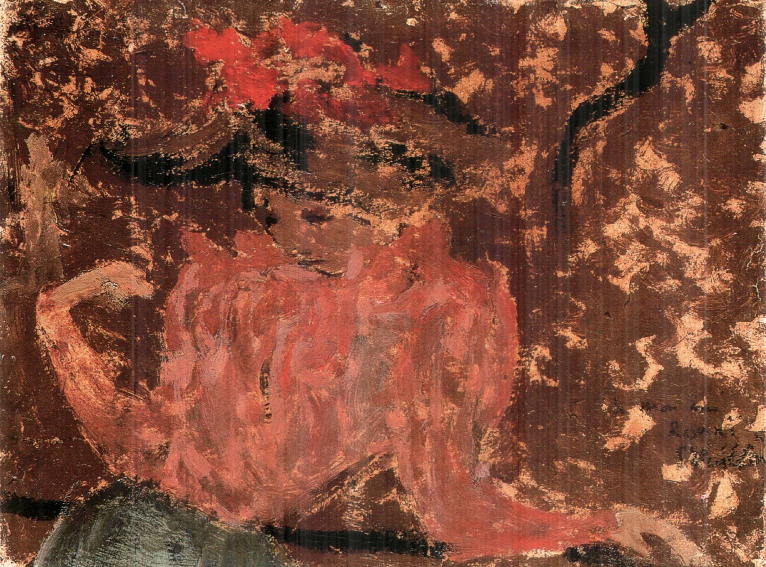 Gracieuse au jardin - Édouard Vuillard