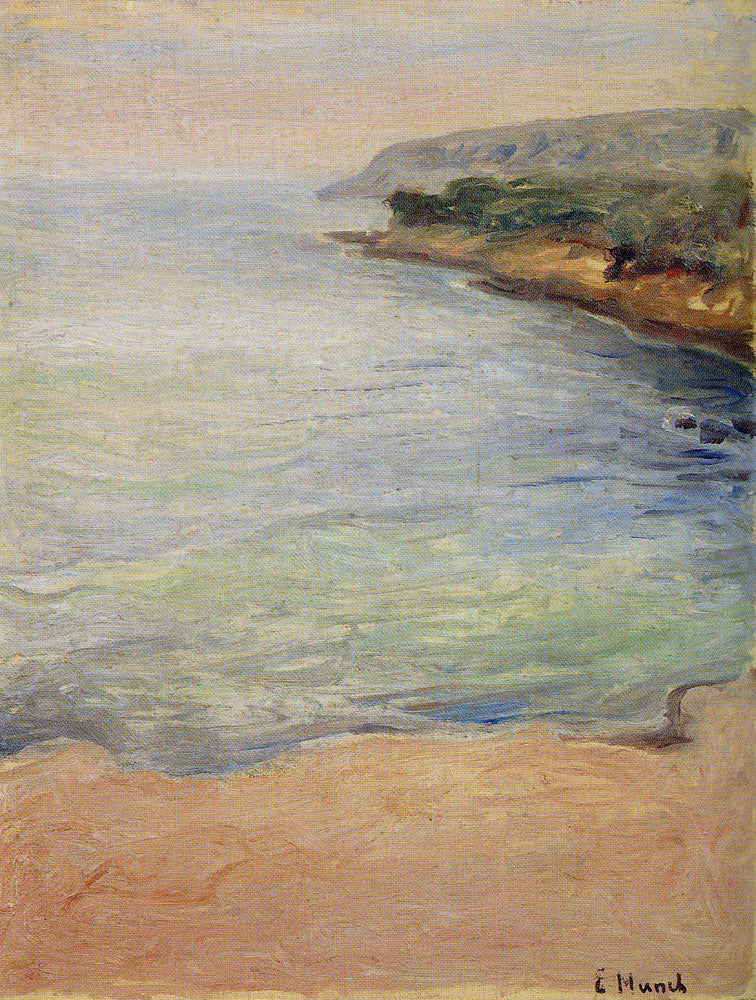 Reproduction du tableau « Côte d'Azur - Edvard Munch » par Alpha Reproduction en peinture à l’huile