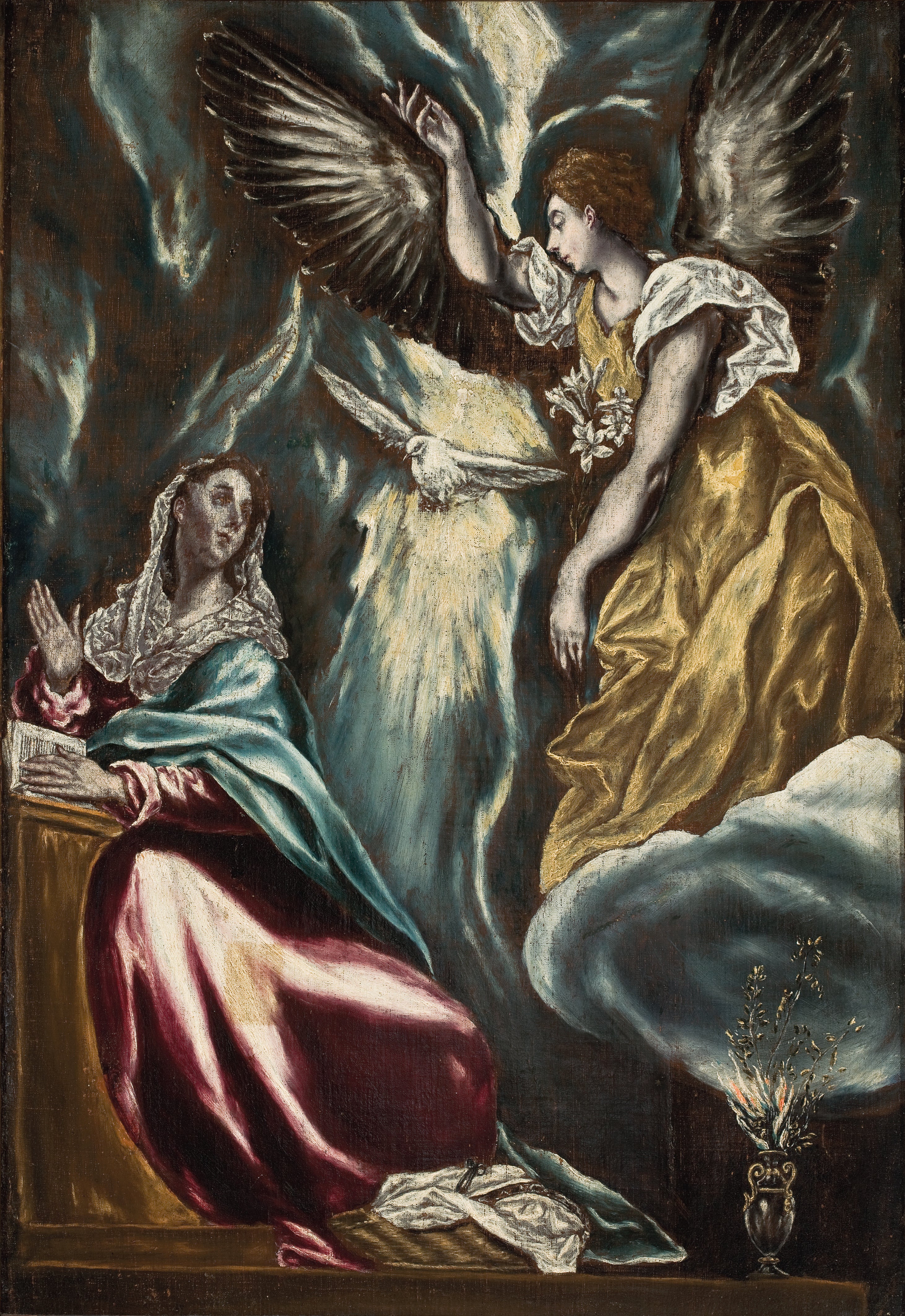 L'Annonciation - El Greco