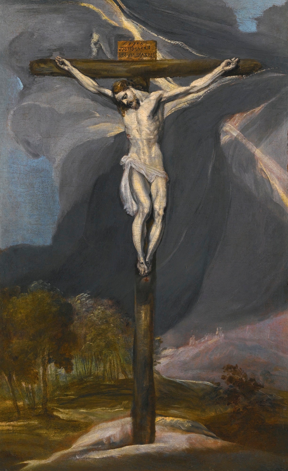Christ en croix - El Greco