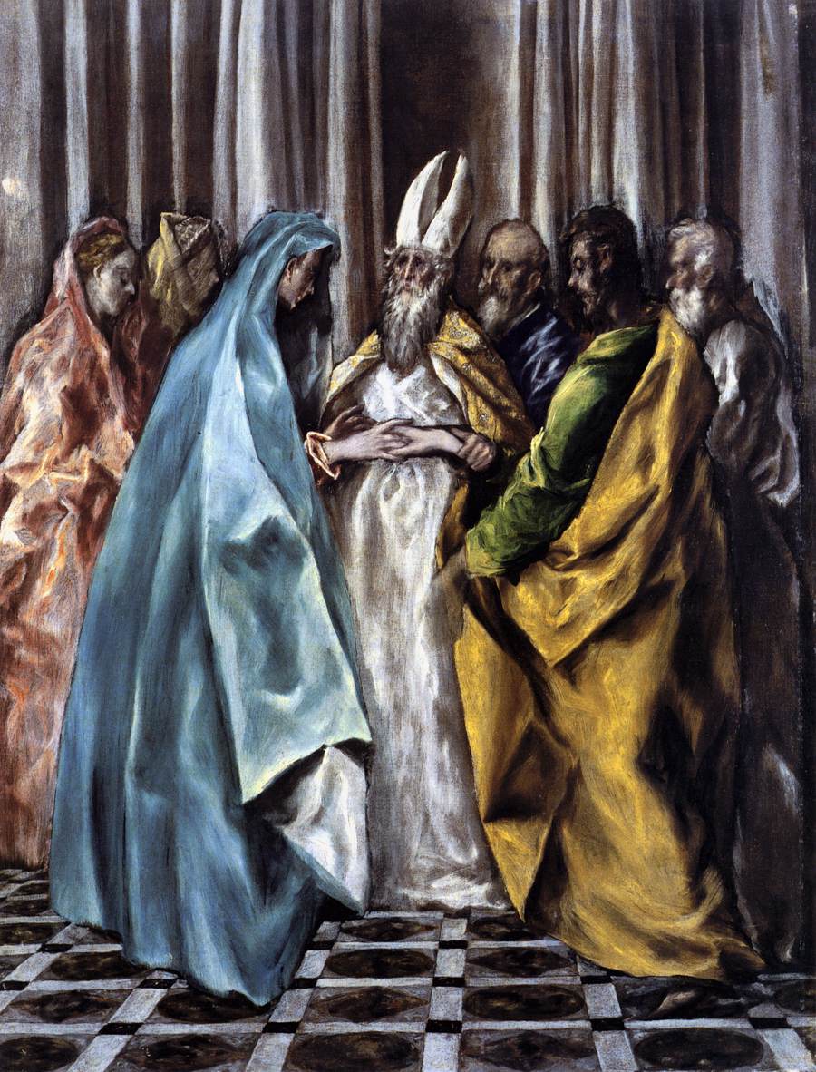 Le Mariage de la Vierge - El Greco