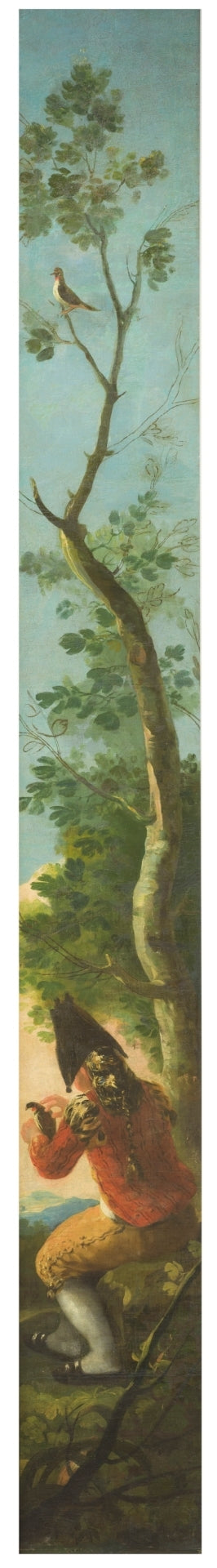 Reproduction du tableau « Le Garçon à l'oiseau - Francisco de Goya » par Alpha Reproduction en peinture à l’huile