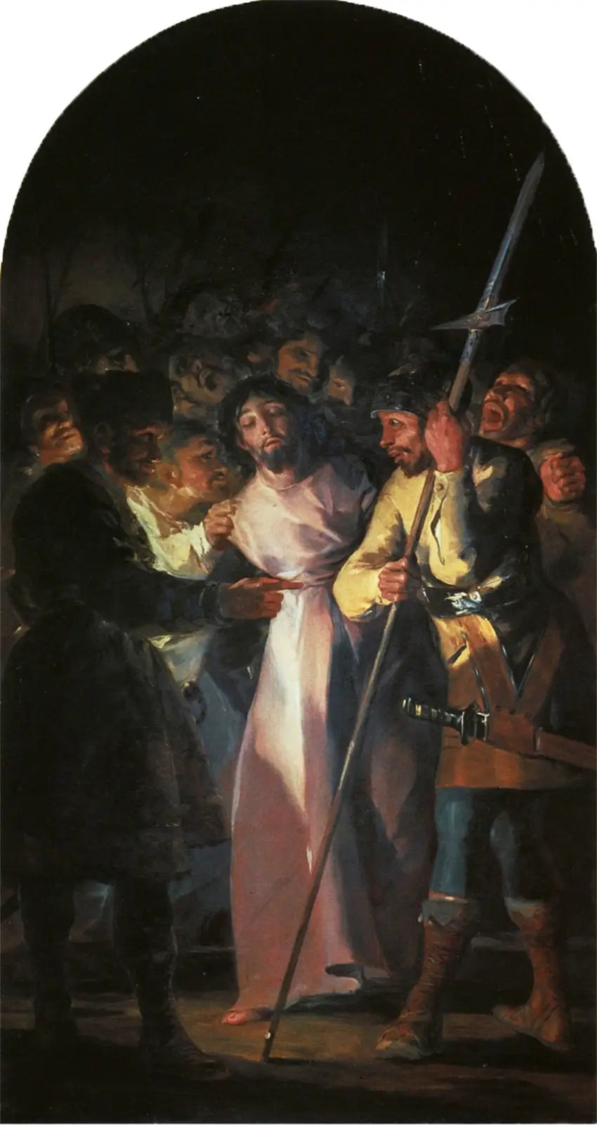Reproduction du tableau « L'Arrestation du Christ - Francisco de Goya » par Alpha Reproduction en peinture à l’huile