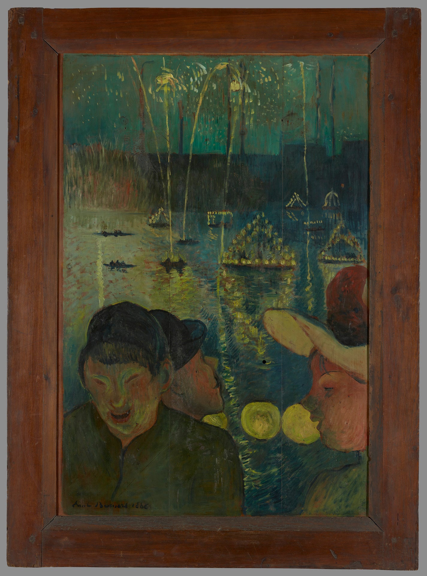 Festival nocturne - Émile Bernard