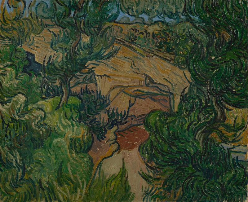Entrée d'une carrière - Vincent van Gogh