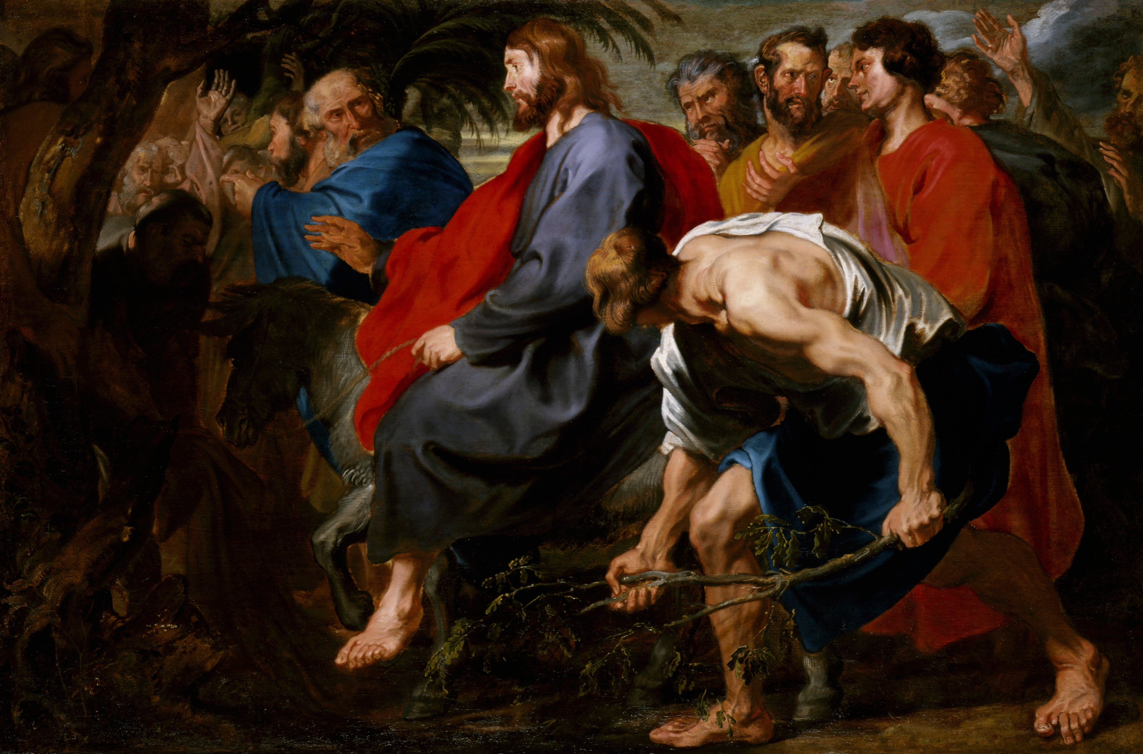 Entrée du Christ à Jérusalem - Antoine van Dyck