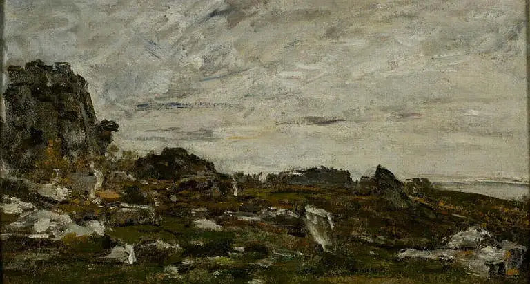 Environs de Plougastel - Eugène Boudin
