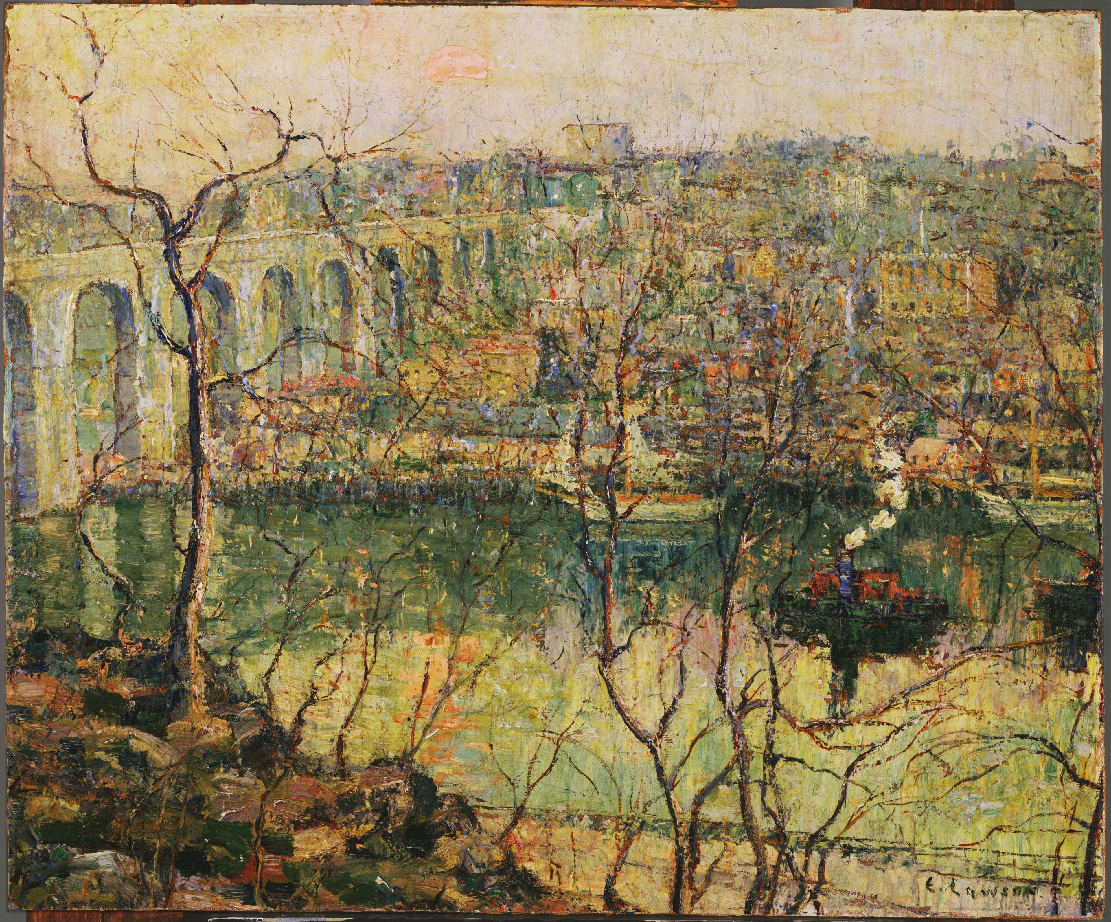 Pont Haut - Lune Débutante - Ernest Lawson