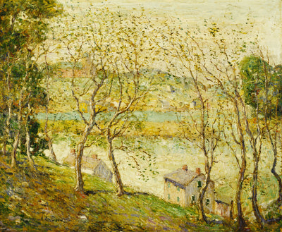 Printemps, rivière Harlem - Ernest Lawson