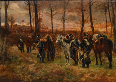 Halte de grenadiers - Ernest Meissonier