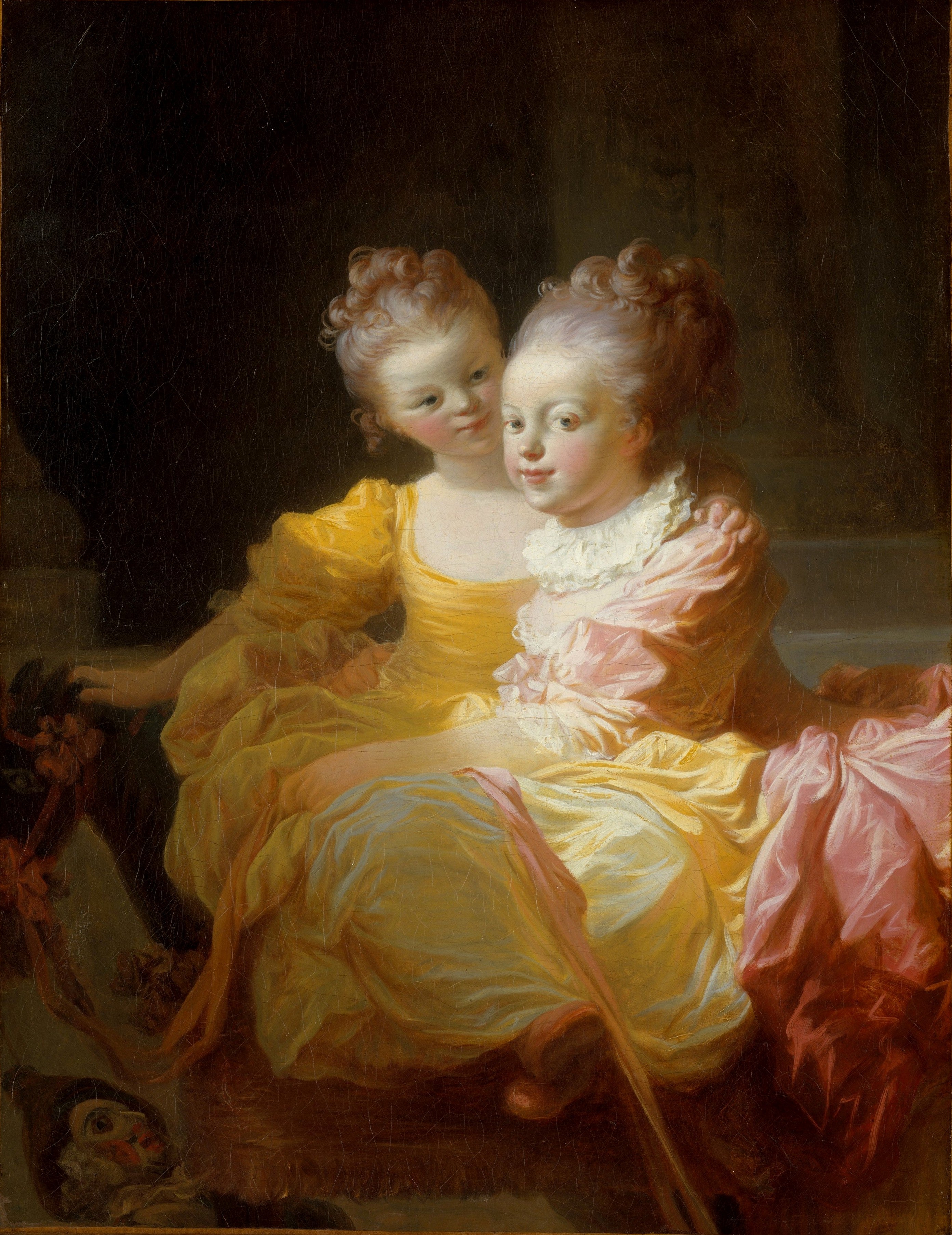 Les Deux Sœurs - Jean-Honoré Fragonard