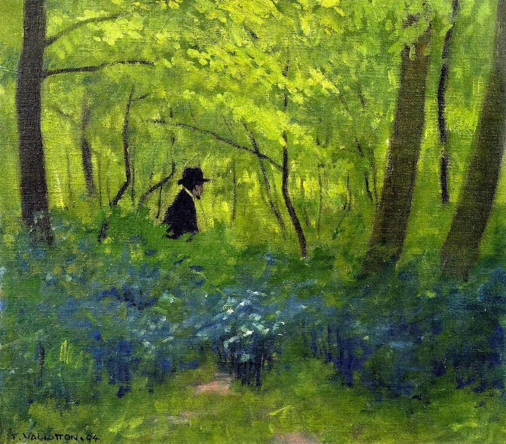 Le satyre dans le Bois de Boulogne - Félix Vallotton