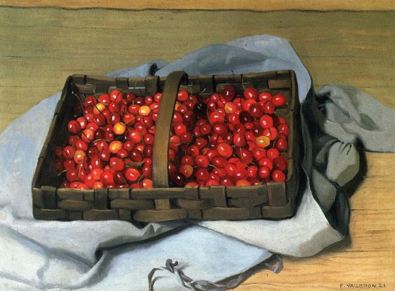 Le Panier de cerises - Félix Vallotton
