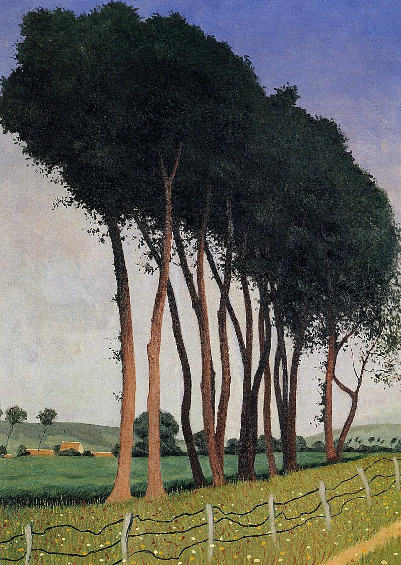Famille d'arbres - Félix Vallotton