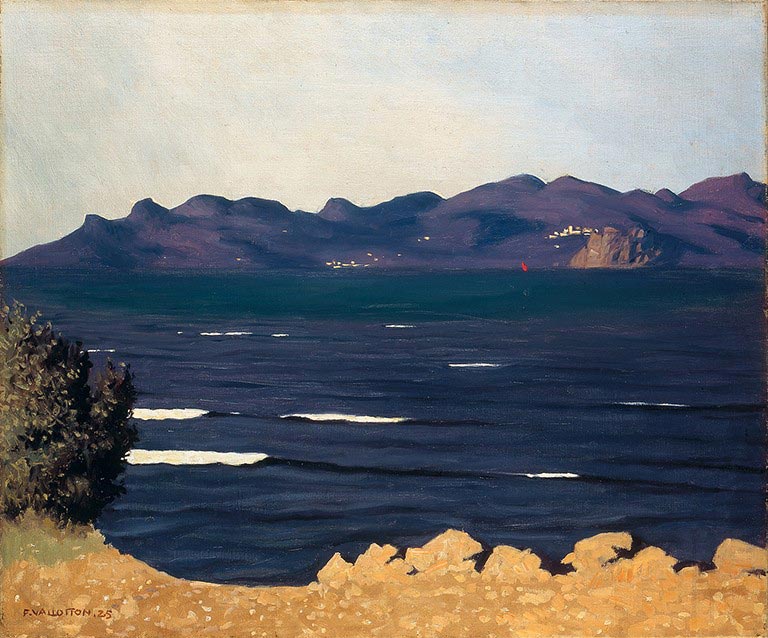 L'Estérel et la baie de Cannes - Félix Vallotton