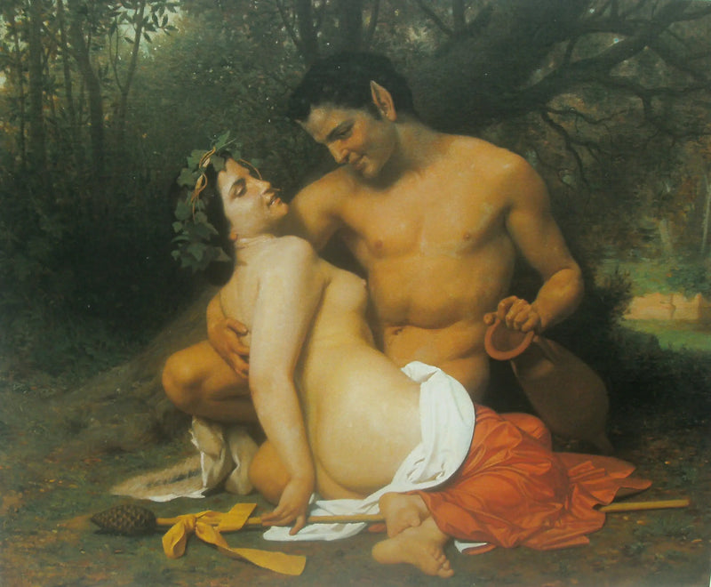 Faune et Bacchante - Bouguereau